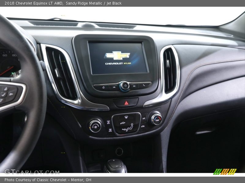 Sandy Ridge Metallic / Jet Black 2018 Chevrolet Equinox LT AWD