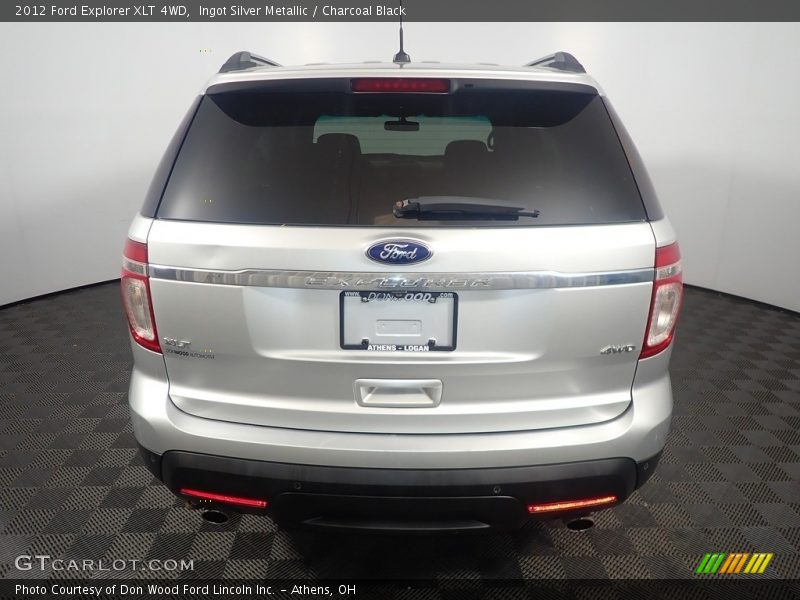 Ingot Silver Metallic / Charcoal Black 2012 Ford Explorer XLT 4WD