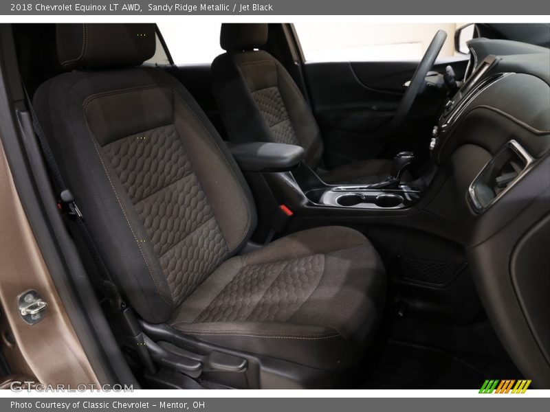 Sandy Ridge Metallic / Jet Black 2018 Chevrolet Equinox LT AWD