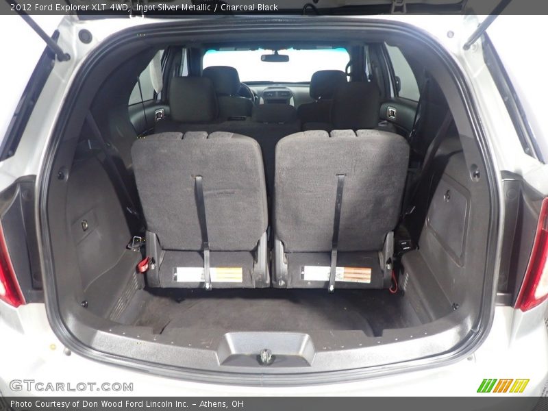 Ingot Silver Metallic / Charcoal Black 2012 Ford Explorer XLT 4WD