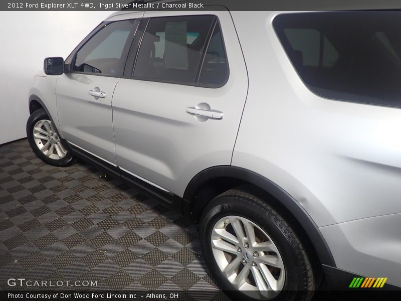 Ingot Silver Metallic / Charcoal Black 2012 Ford Explorer XLT 4WD