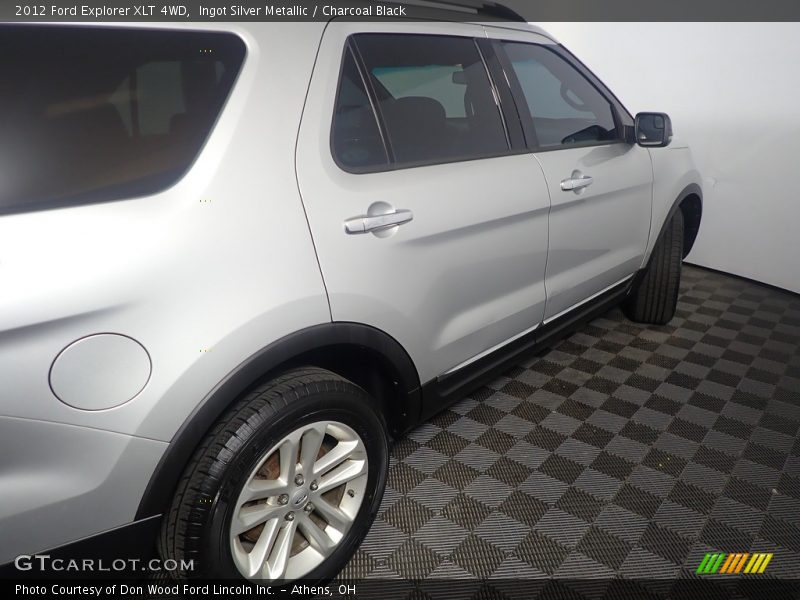 Ingot Silver Metallic / Charcoal Black 2012 Ford Explorer XLT 4WD