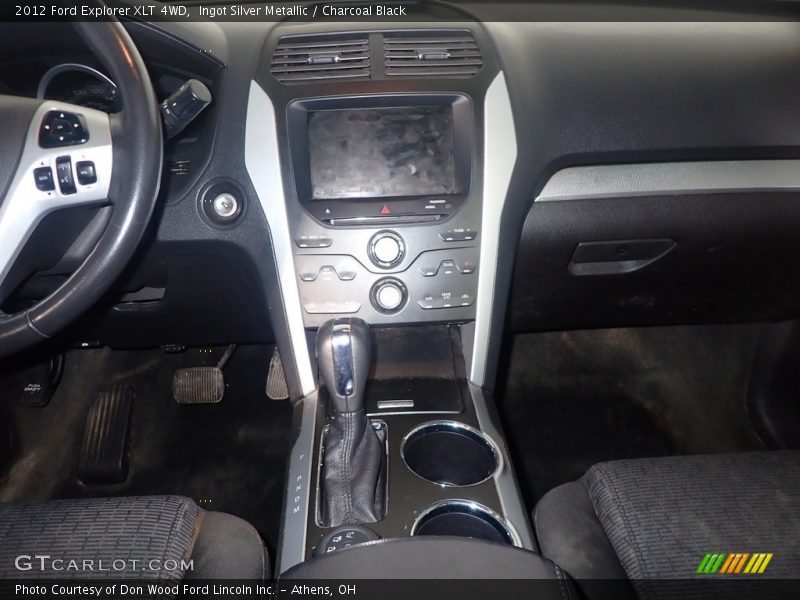 Ingot Silver Metallic / Charcoal Black 2012 Ford Explorer XLT 4WD