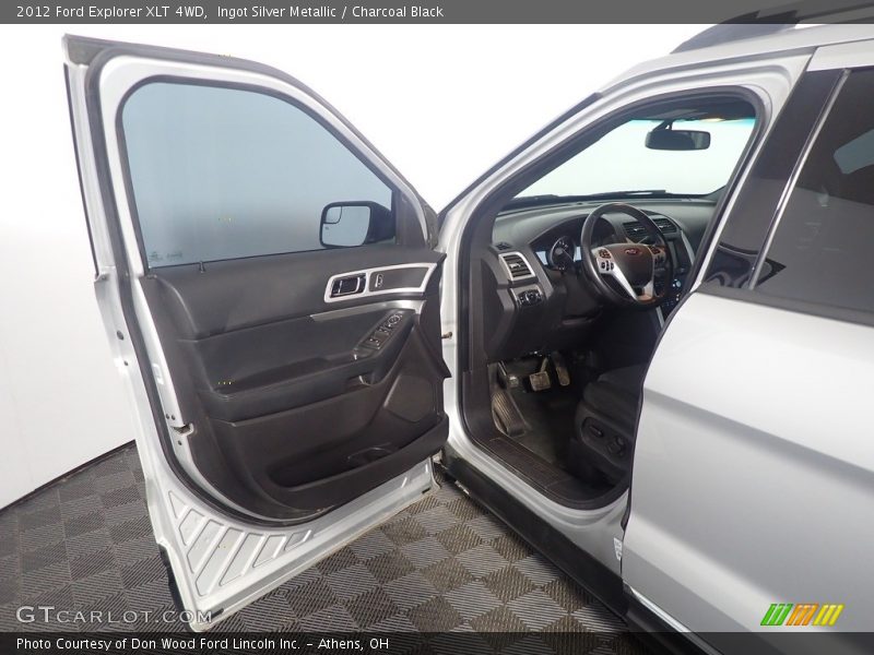 Ingot Silver Metallic / Charcoal Black 2012 Ford Explorer XLT 4WD