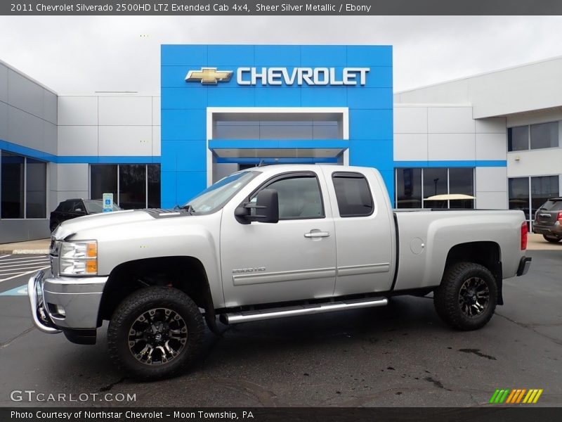  2011 Silverado 2500HD LTZ Extended Cab 4x4 Sheer Silver Metallic