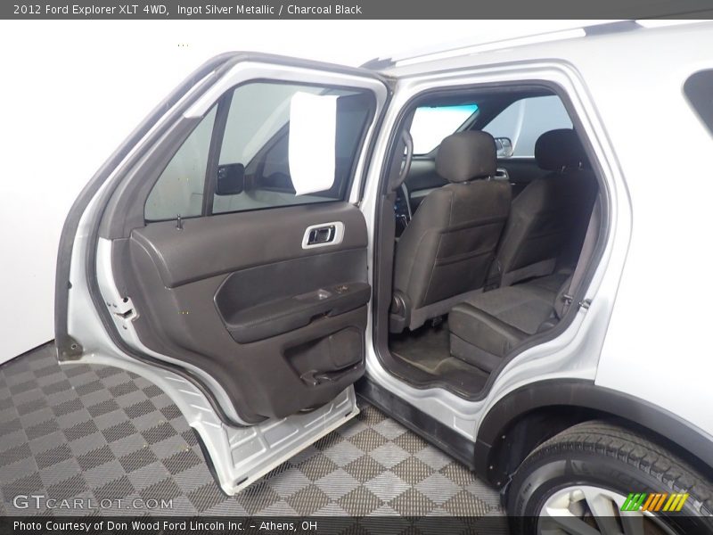 Ingot Silver Metallic / Charcoal Black 2012 Ford Explorer XLT 4WD