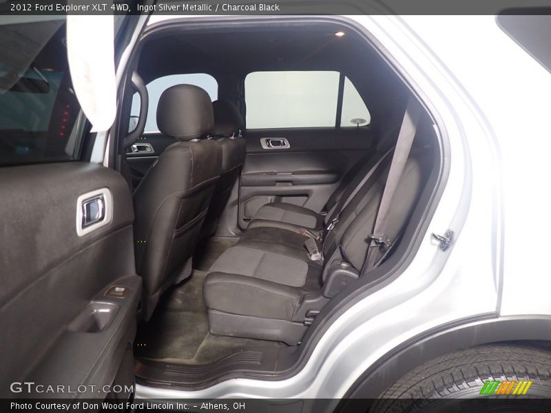 Ingot Silver Metallic / Charcoal Black 2012 Ford Explorer XLT 4WD