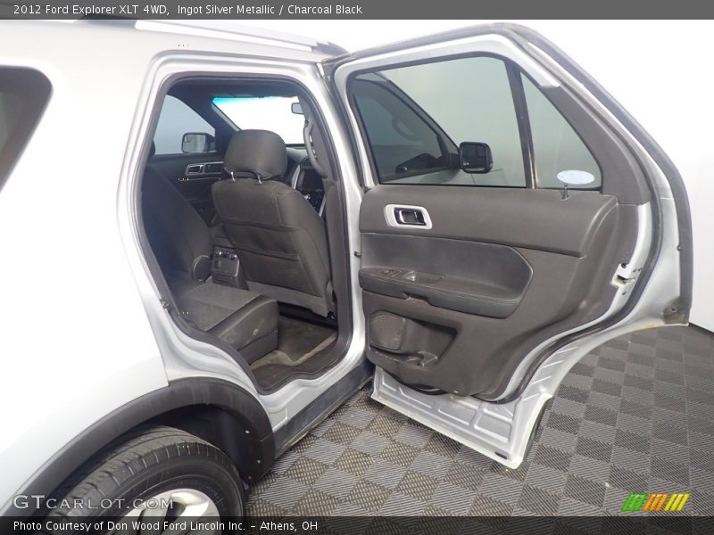 Ingot Silver Metallic / Charcoal Black 2012 Ford Explorer XLT 4WD