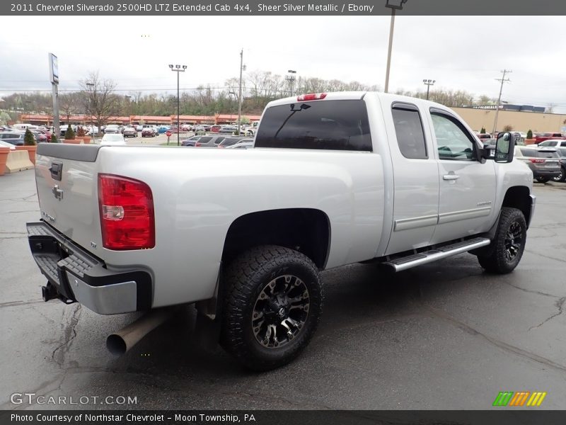  2011 Silverado 2500HD LTZ Extended Cab 4x4 Sheer Silver Metallic
