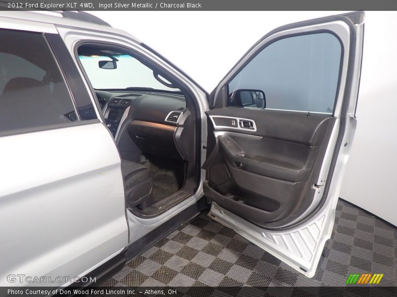 Ingot Silver Metallic / Charcoal Black 2012 Ford Explorer XLT 4WD