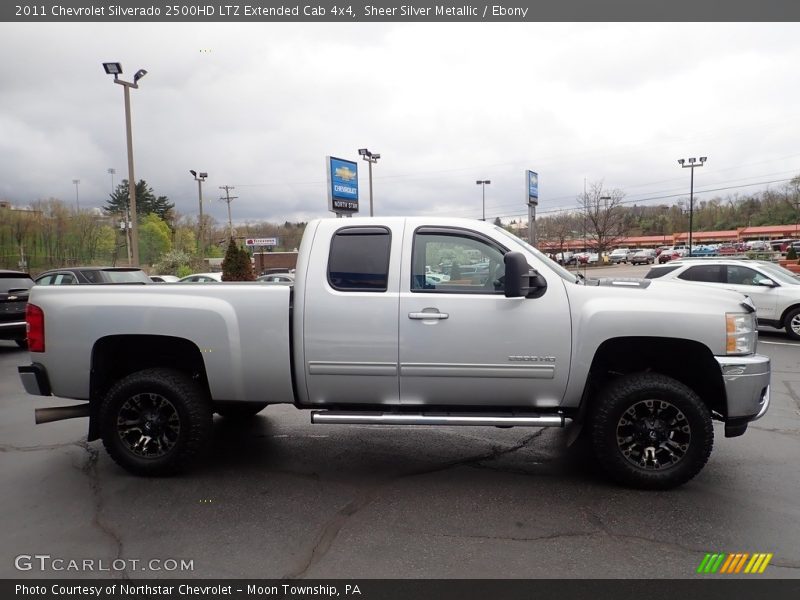  2011 Silverado 2500HD LTZ Extended Cab 4x4 Sheer Silver Metallic