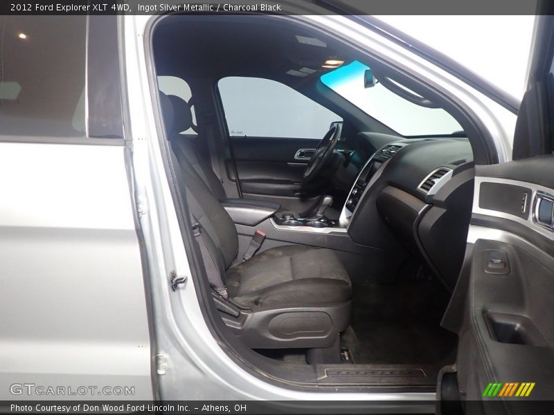 Ingot Silver Metallic / Charcoal Black 2012 Ford Explorer XLT 4WD