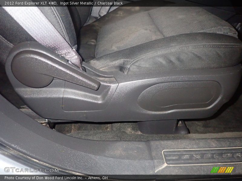 Ingot Silver Metallic / Charcoal Black 2012 Ford Explorer XLT 4WD