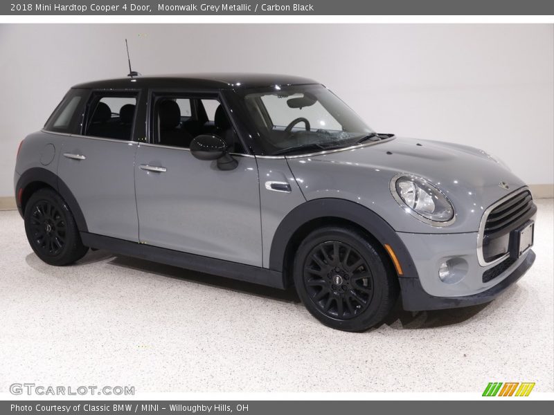Moonwalk Grey Metallic / Carbon Black 2018 Mini Hardtop Cooper 4 Door