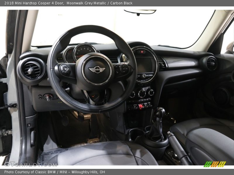 Moonwalk Grey Metallic / Carbon Black 2018 Mini Hardtop Cooper 4 Door