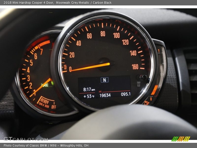 Moonwalk Grey Metallic / Carbon Black 2018 Mini Hardtop Cooper 4 Door