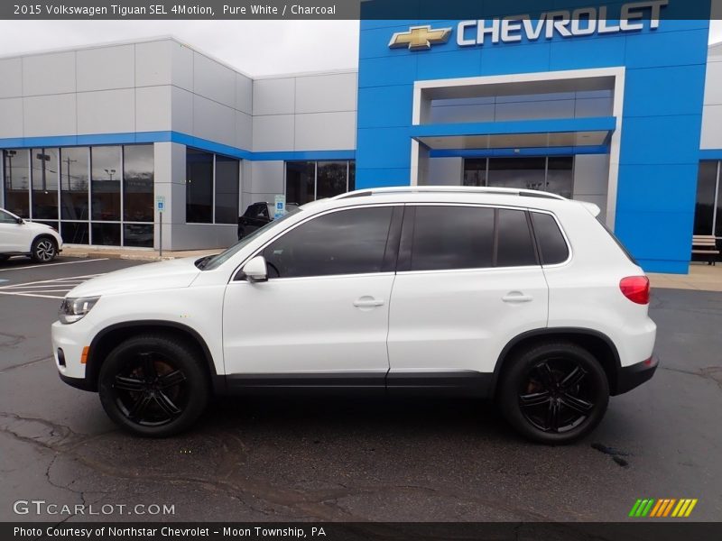  2015 Tiguan SEL 4Motion Pure White