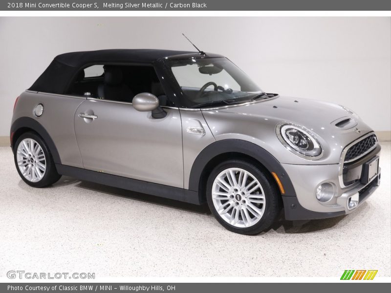 Front 3/4 View of 2018 Convertible Cooper S