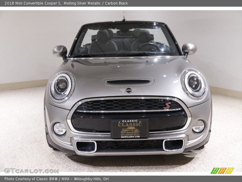Melting Silver Metallic / Carbon Black 2018 Mini Convertible Cooper S