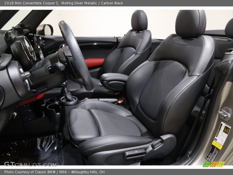 Melting Silver Metallic / Carbon Black 2018 Mini Convertible Cooper S