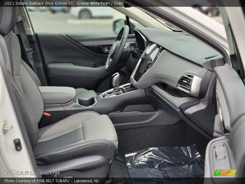 Crystal White Pearl / Gray 2021 Subaru Outback Onyx Edition XT