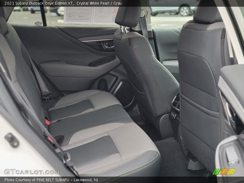 Crystal White Pearl / Gray 2021 Subaru Outback Onyx Edition XT