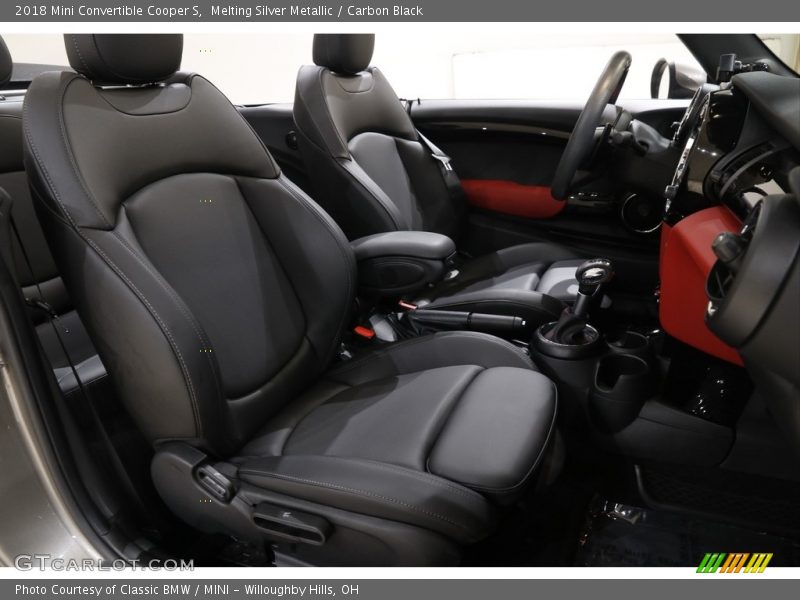 Melting Silver Metallic / Carbon Black 2018 Mini Convertible Cooper S