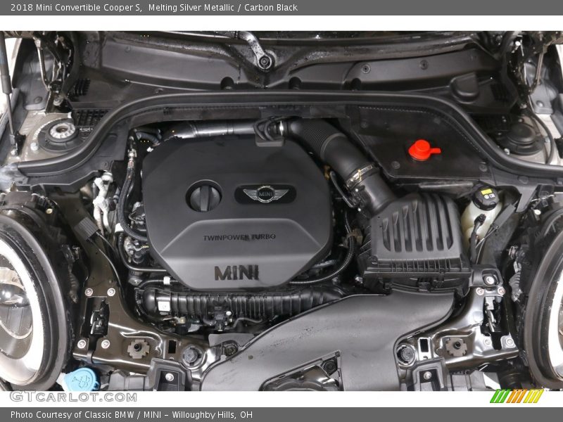 Melting Silver Metallic / Carbon Black 2018 Mini Convertible Cooper S
