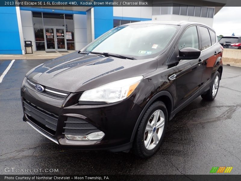 Kodiak Brown Metallic / Charcoal Black 2013 Ford Escape SE 1.6L EcoBoost 4WD