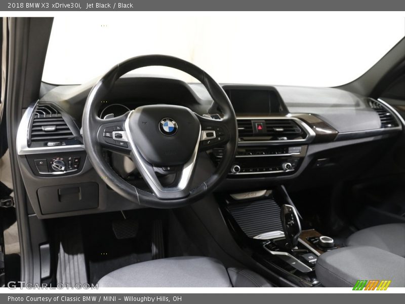 Jet Black / Black 2018 BMW X3 xDrive30i
