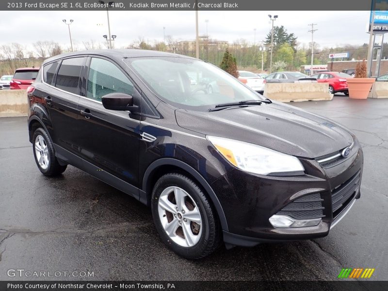 Kodiak Brown Metallic / Charcoal Black 2013 Ford Escape SE 1.6L EcoBoost 4WD