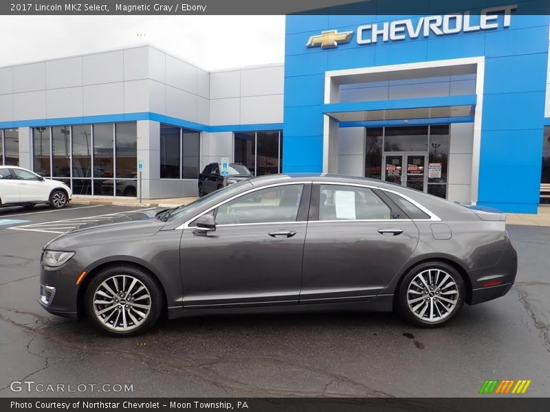 Magnetic Gray / Ebony 2017 Lincoln MKZ Select