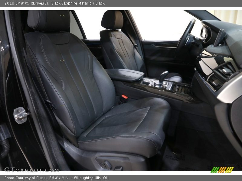 Black Sapphire Metallic / Black 2018 BMW X5 xDrive35i
