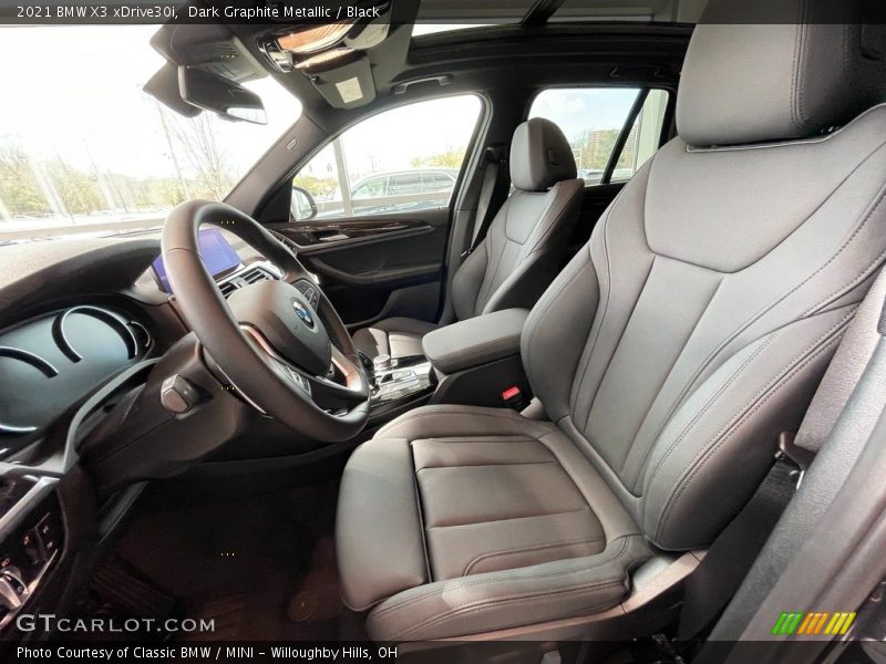 Dark Graphite Metallic / Black 2021 BMW X3 xDrive30i