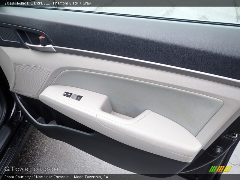 Phantom Black / Gray 2018 Hyundai Elantra SEL