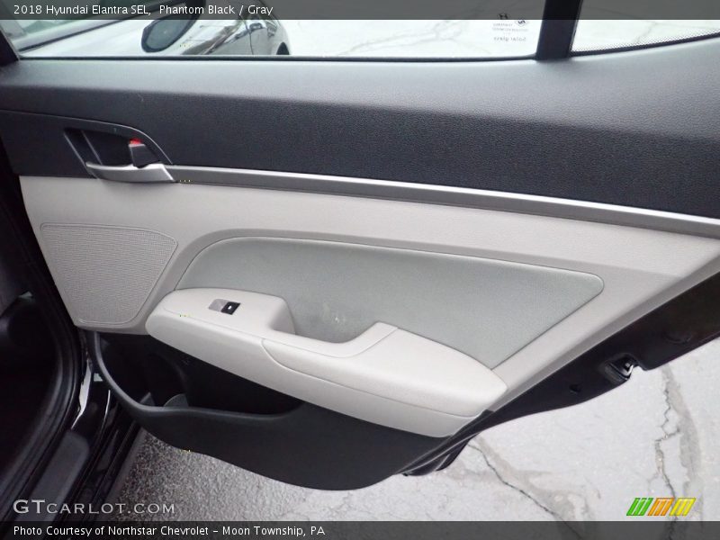 Phantom Black / Gray 2018 Hyundai Elantra SEL