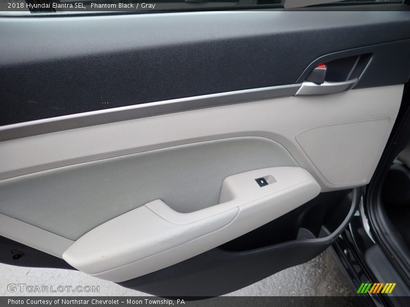 Phantom Black / Gray 2018 Hyundai Elantra SEL
