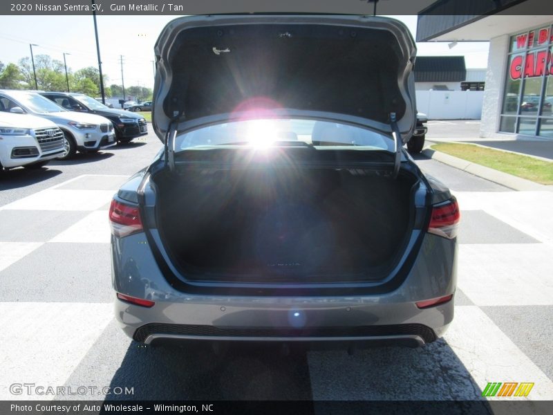 Gun Metallic / Tan 2020 Nissan Sentra SV