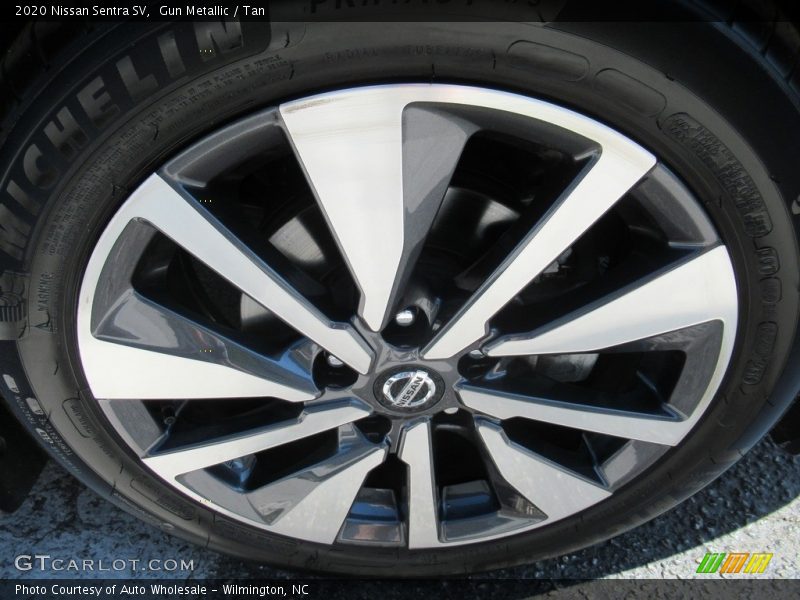 Gun Metallic / Tan 2020 Nissan Sentra SV