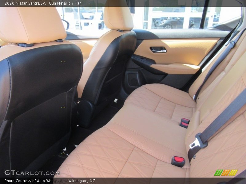 Gun Metallic / Tan 2020 Nissan Sentra SV