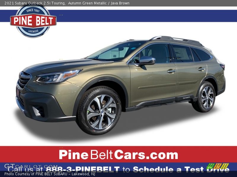 Autumn Green Metallic / Java Brown 2021 Subaru Outback 2.5i Touring