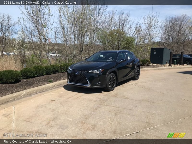 Caviar / Glazed Caramel 2021 Lexus NX 300 AWD