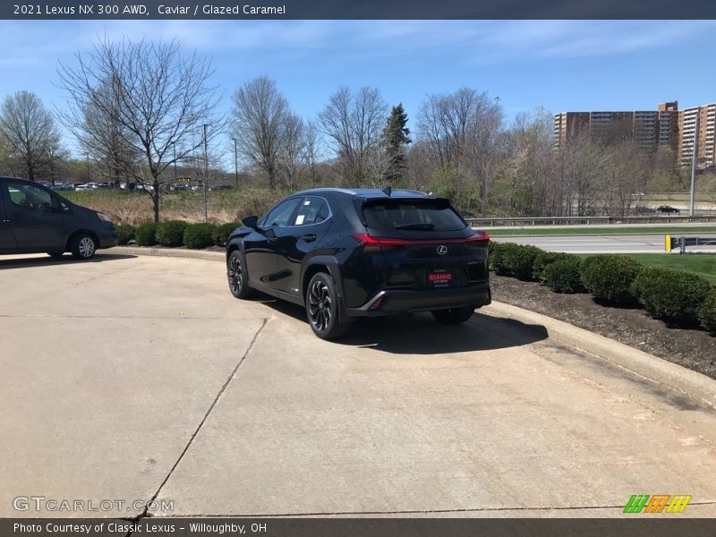 Caviar / Glazed Caramel 2021 Lexus NX 300 AWD