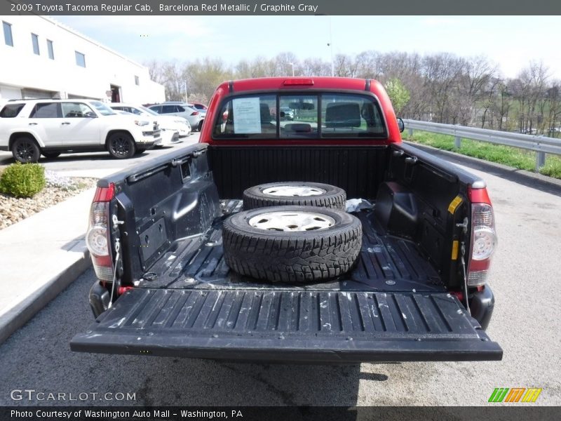 Barcelona Red Metallic / Graphite Gray 2009 Toyota Tacoma Regular Cab