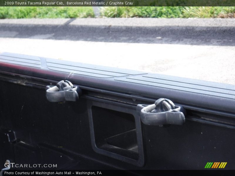 Barcelona Red Metallic / Graphite Gray 2009 Toyota Tacoma Regular Cab