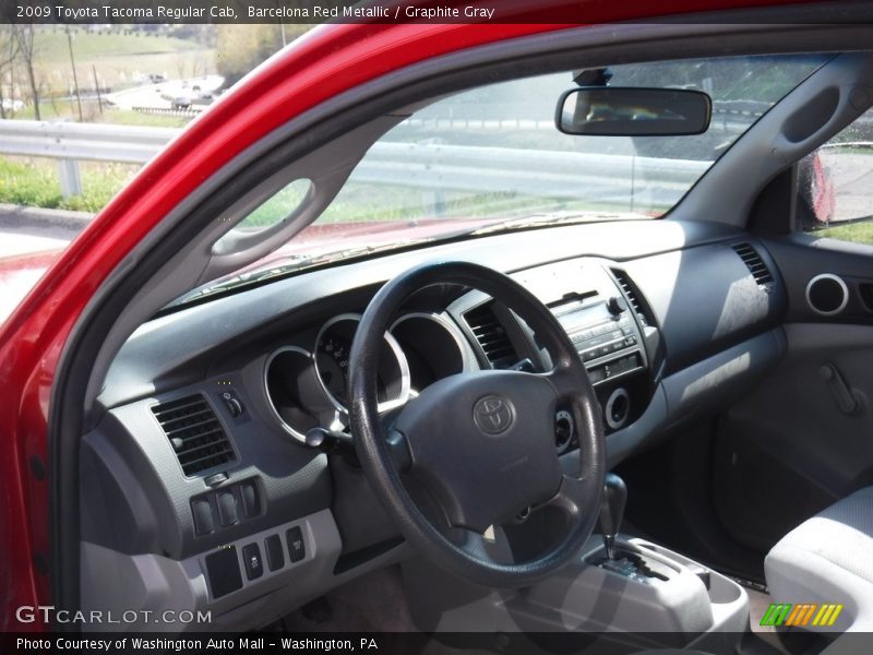 Barcelona Red Metallic / Graphite Gray 2009 Toyota Tacoma Regular Cab