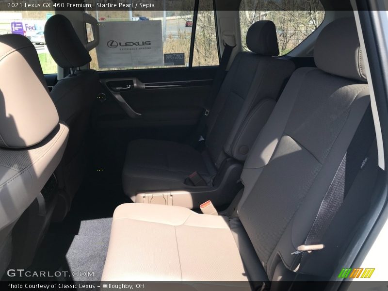 Starfire Pearl / Sepia 2021 Lexus GX 460 Premium