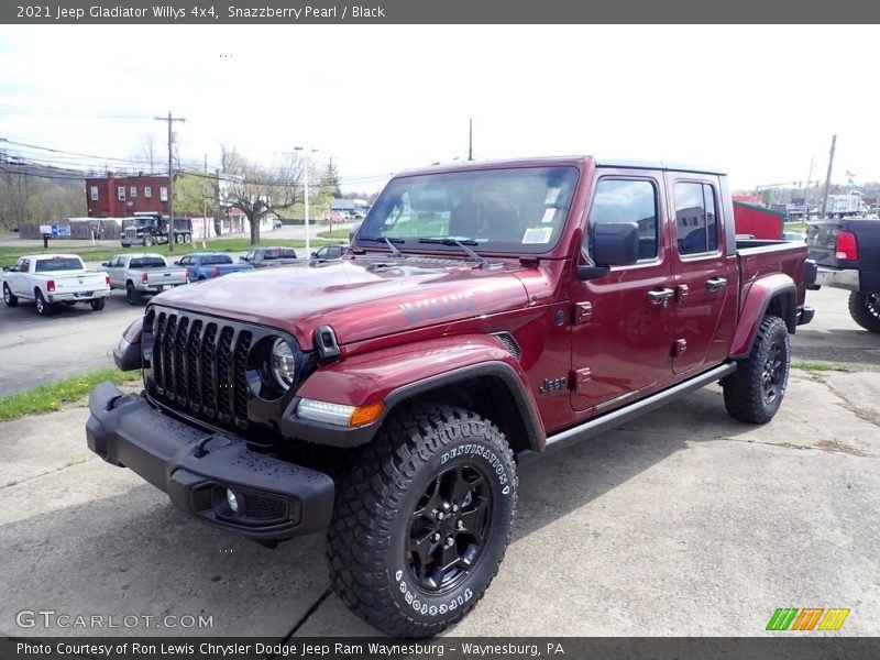 Snazzberry Pearl / Black 2021 Jeep Gladiator Willys 4x4