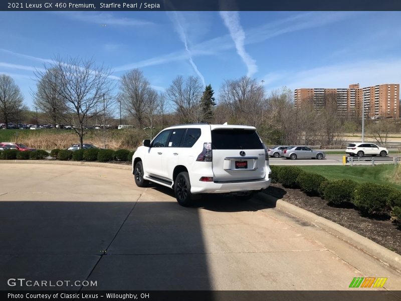Starfire Pearl / Sepia 2021 Lexus GX 460 Premium