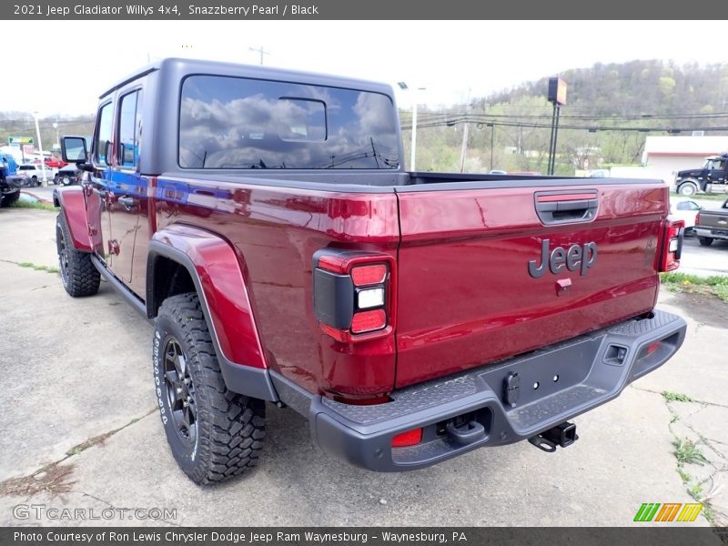 Snazzberry Pearl / Black 2021 Jeep Gladiator Willys 4x4